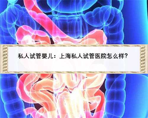 私人试管婴儿：上海私人试管医院怎么样？
